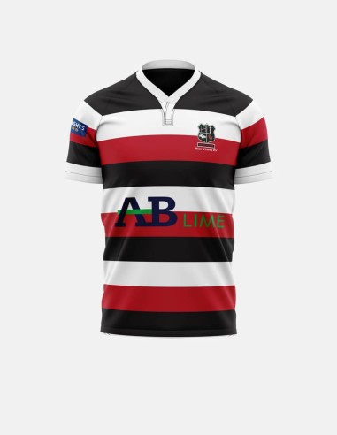 RJRS-BVSF - Rugby Jersey - Short Sleeve with Standard Collar - Blair Vining Sports Foundation - Blair Vining Foundation - Impakt